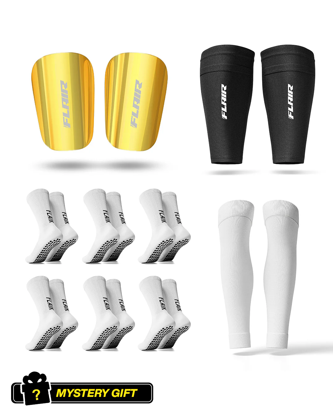 Anniversary Bundle - Gold Shin Pads - Image 2