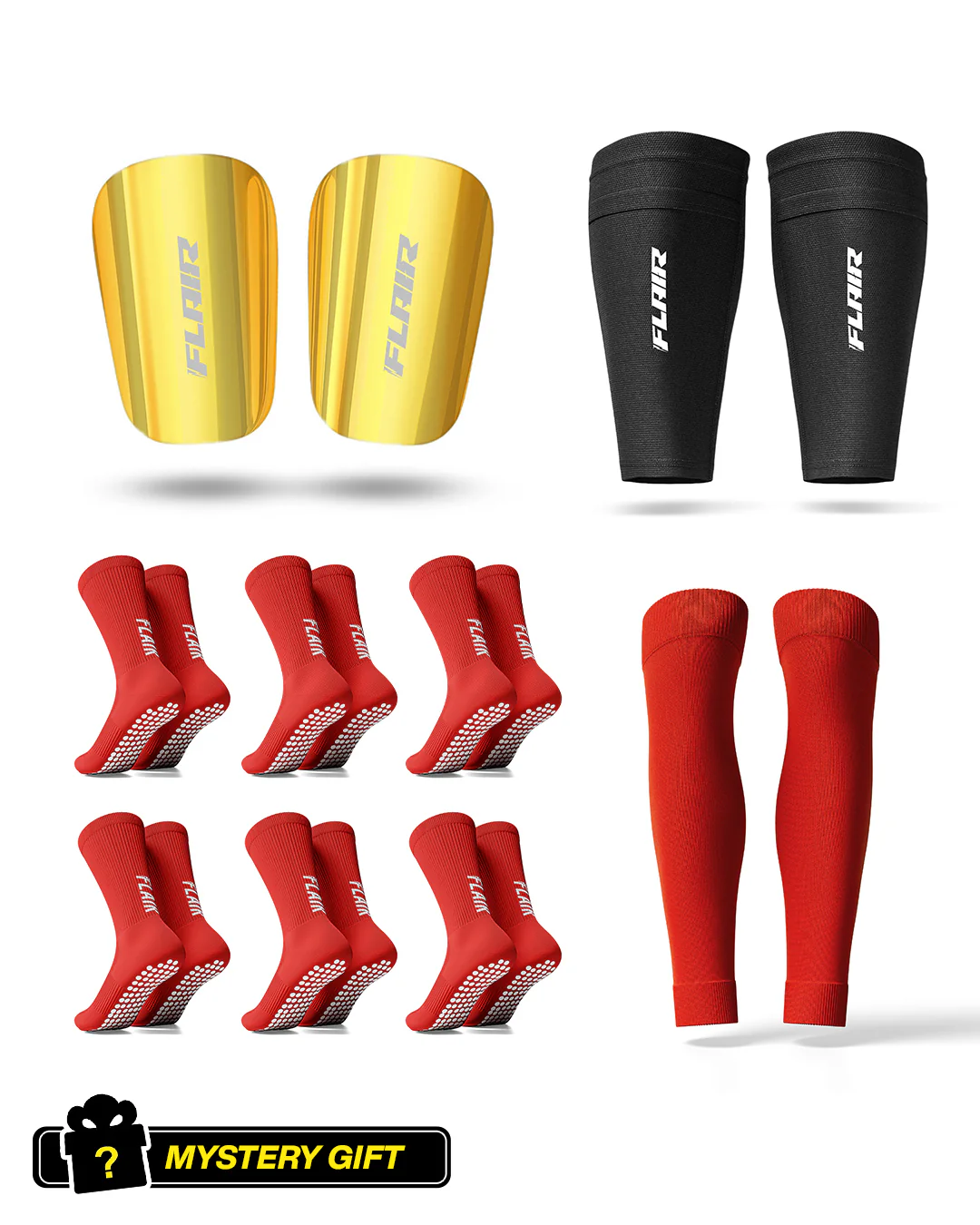 Anniversary Bundle - Gold Shin Pads - Image 4
